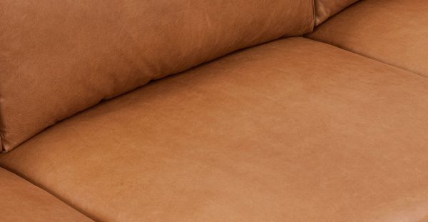 Zyon 105.5" Reversible Chaise Leather Sectional - Image 10