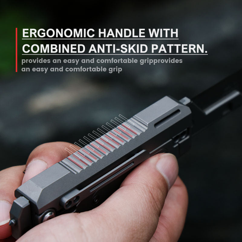 The JetFlick - Innovative Titanium Knife with Unique Opening - Image 17